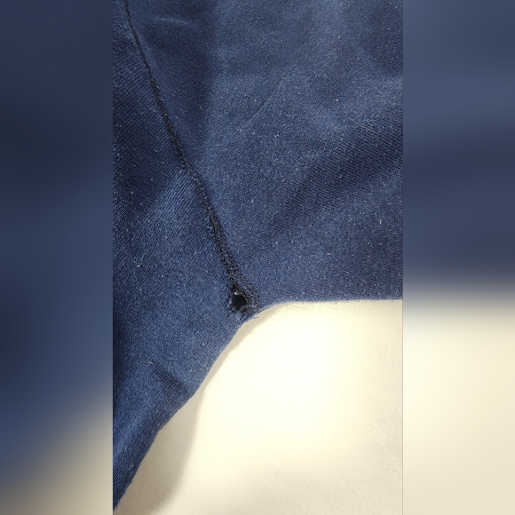 Vintage West Virginia University Unisex Tultex Sweatshirt Size Large, Navy Blue - Picture 6 of 12